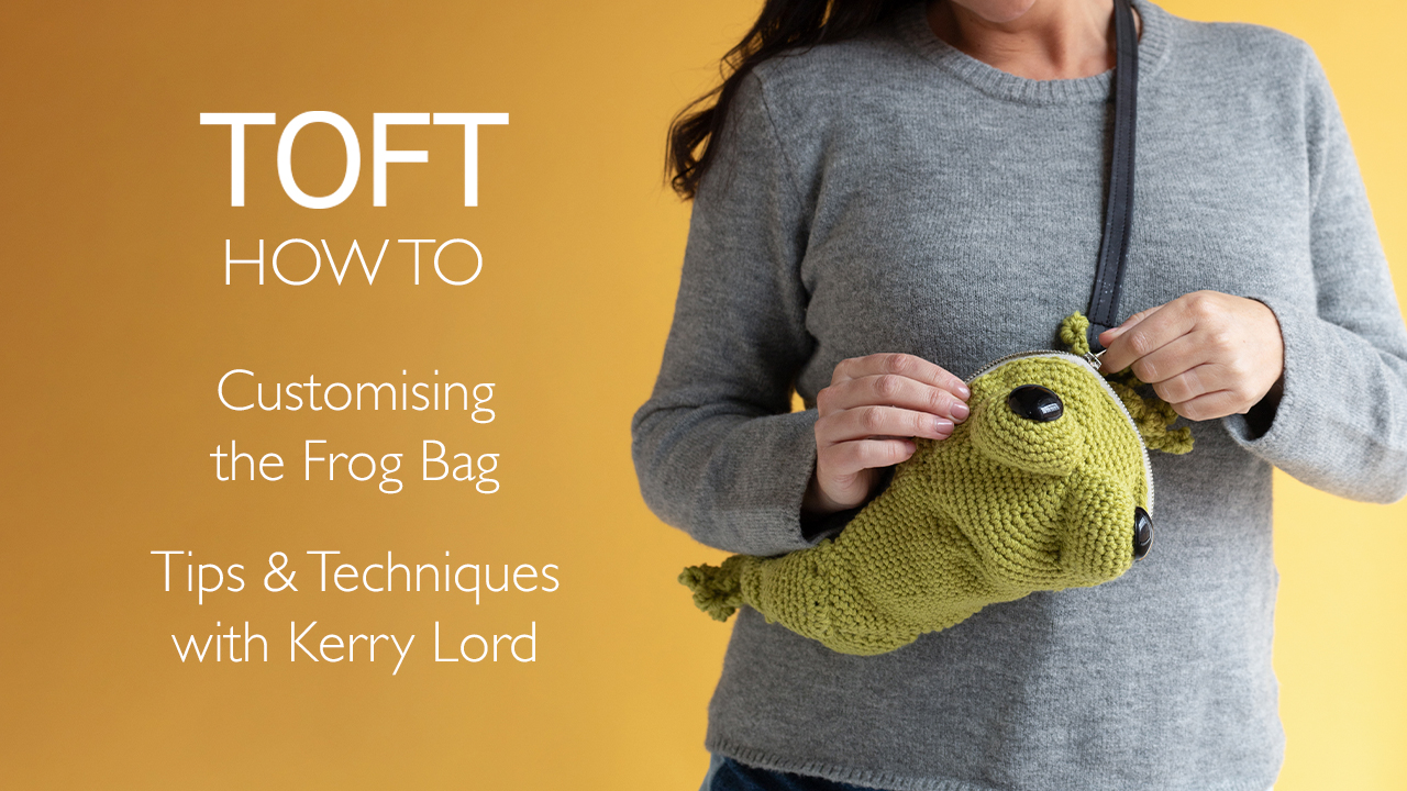 TOFT YouTube Tutorials Customise Your Frog Bag